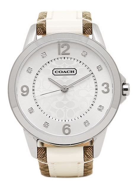 reloj coach blanco|coach watches for sale.